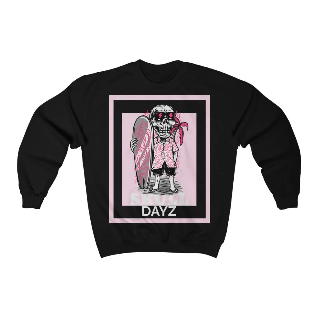 Skull Dayz HD Crewneck Sweatshirt