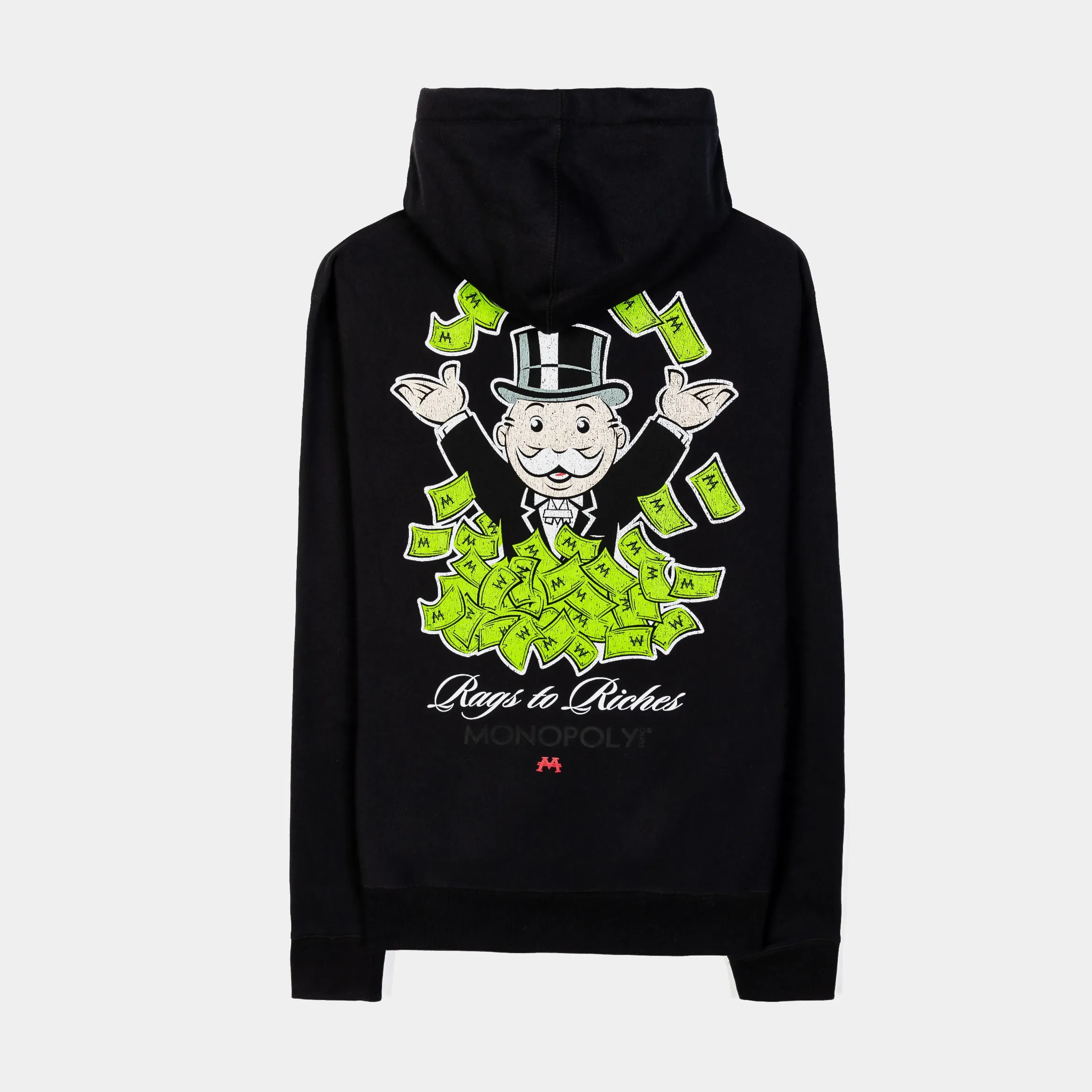 SP x Monopoly 100 Pullover Mens Hoodie (Black/Green)