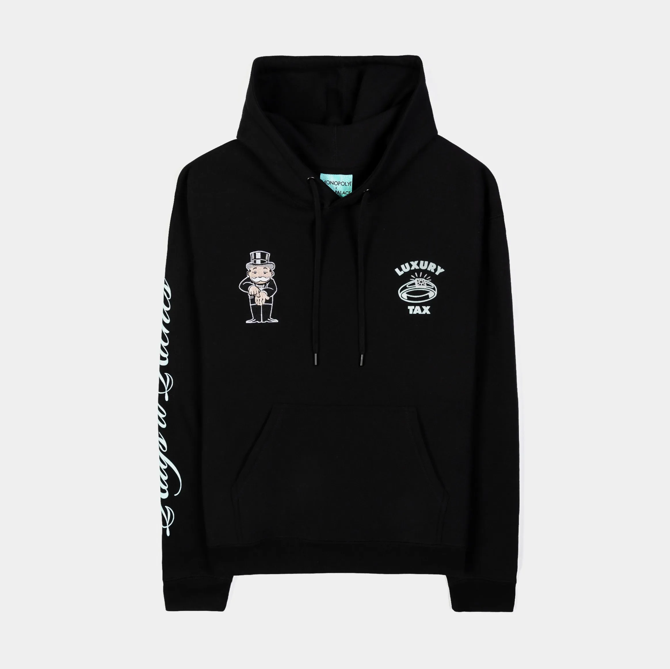 SP x Monopoly Riches Pullover Mens Hoodie (Black/Blue)