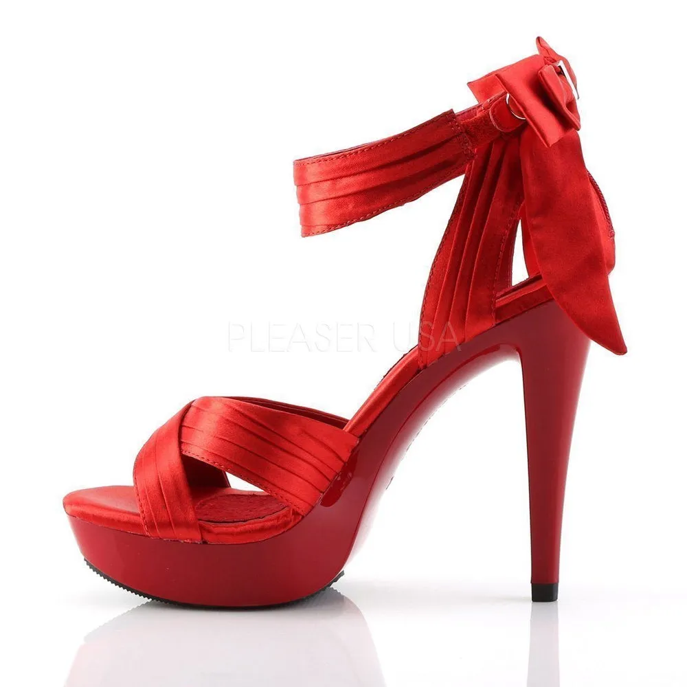 SS-COCKTAIL-568 Sandal | Red Fabric