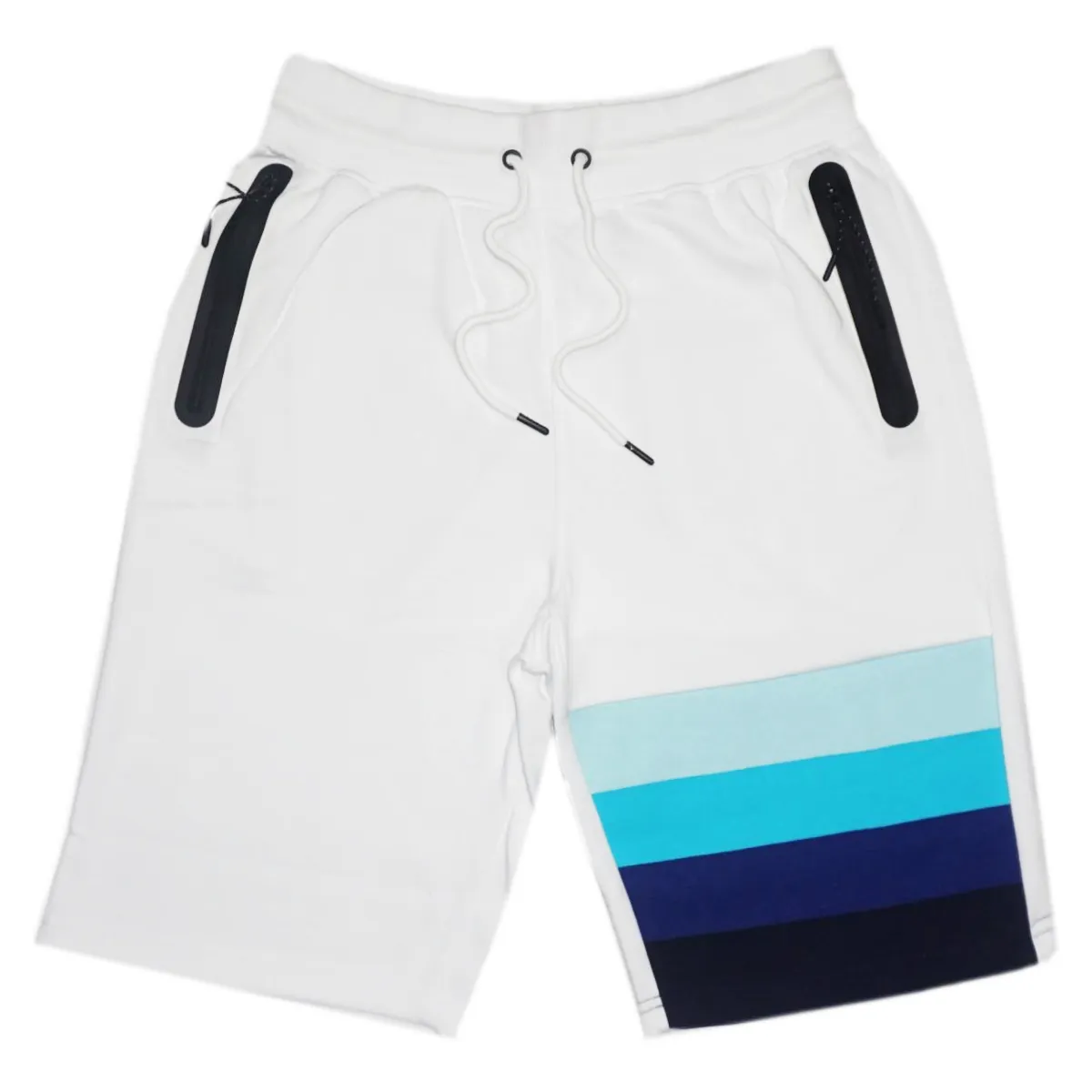 Sunset Stripe Short Set (Blue) /C7