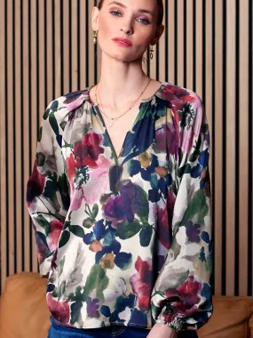 T1610-WIRO Go Silk Go Foldover Top Printed