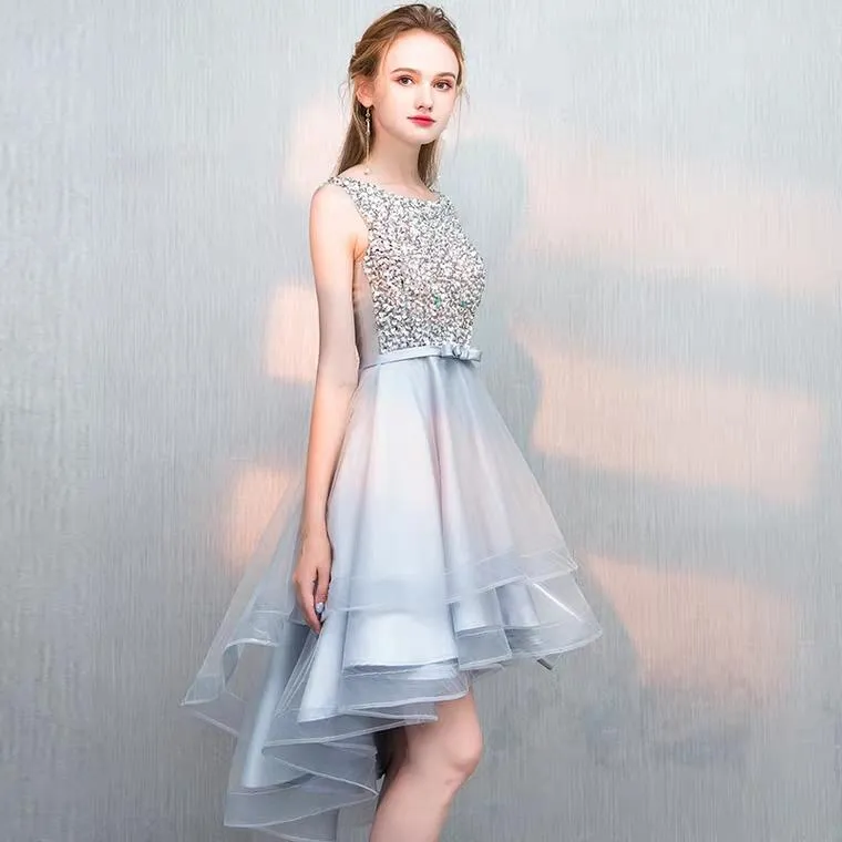 The Alethea Sleeveless Sequined Tulle Dress (Available in 3 colours)