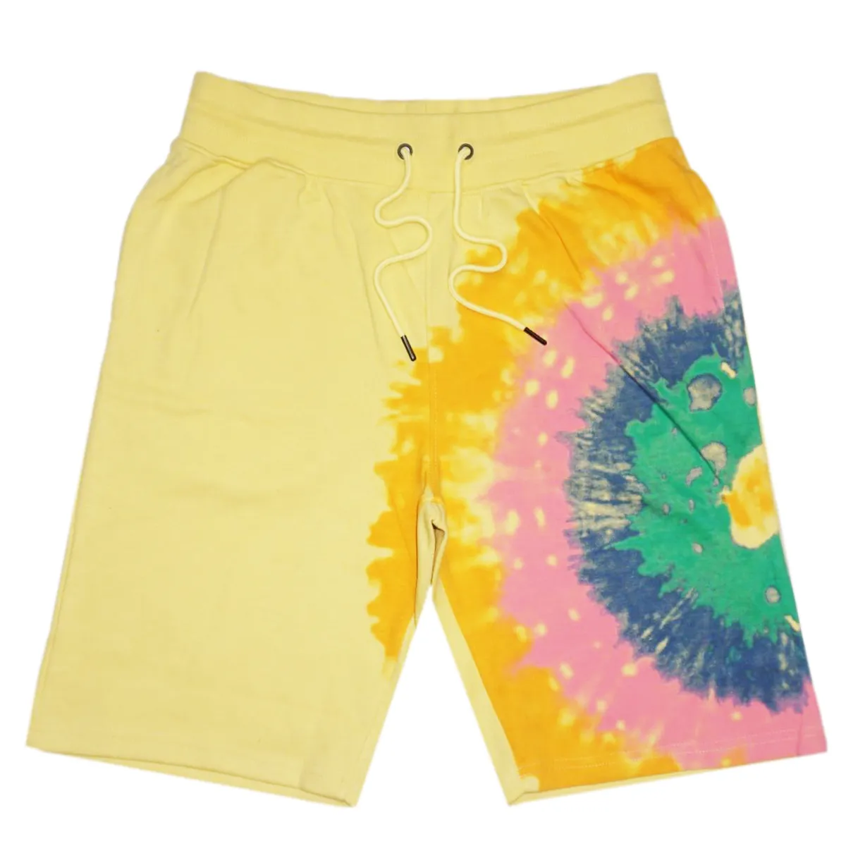 Tie Dye Short Set (Yellow) /C8