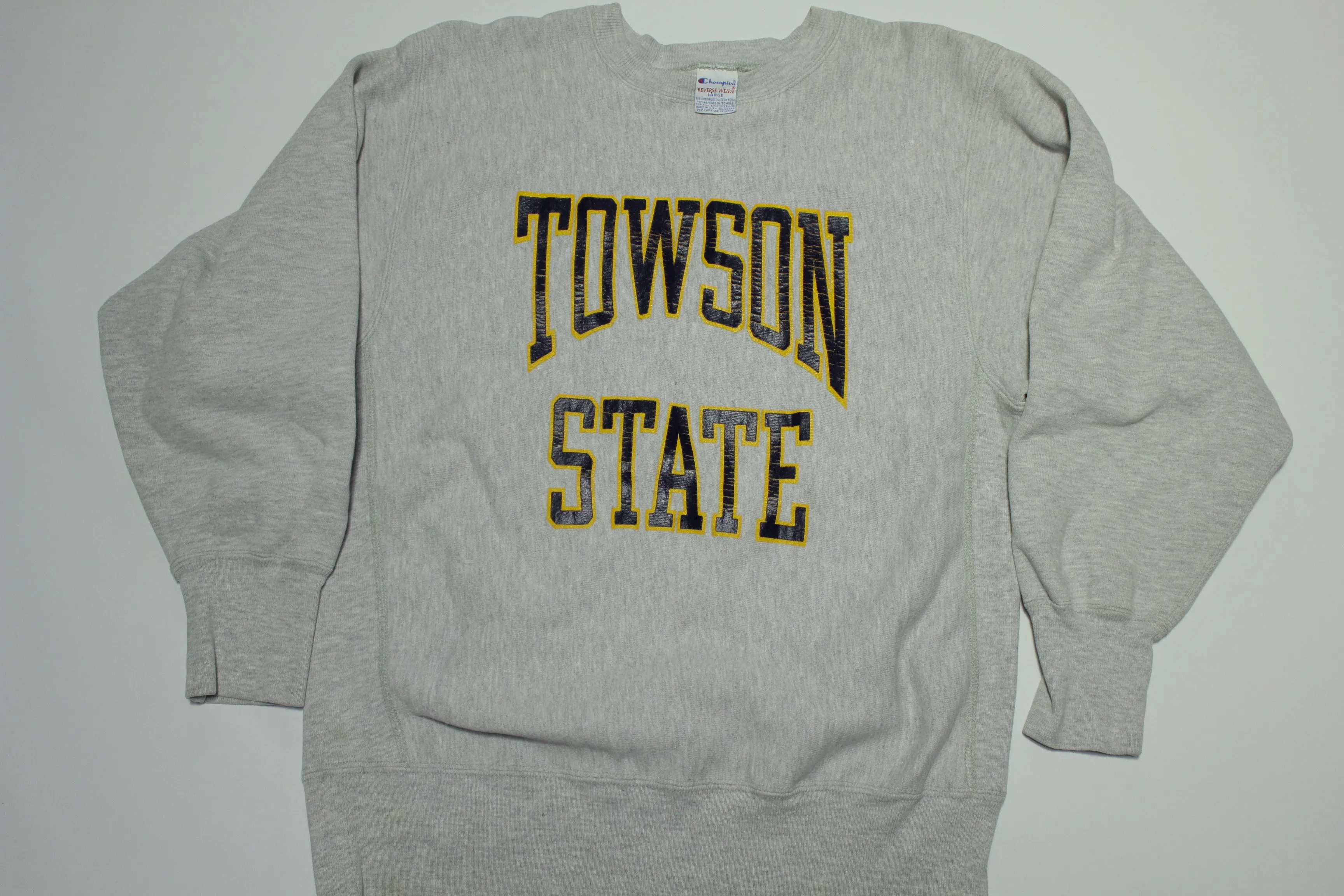 Towson State Vintage 90's Reverse Weave Champion Crewneck College USA Sweatshirt