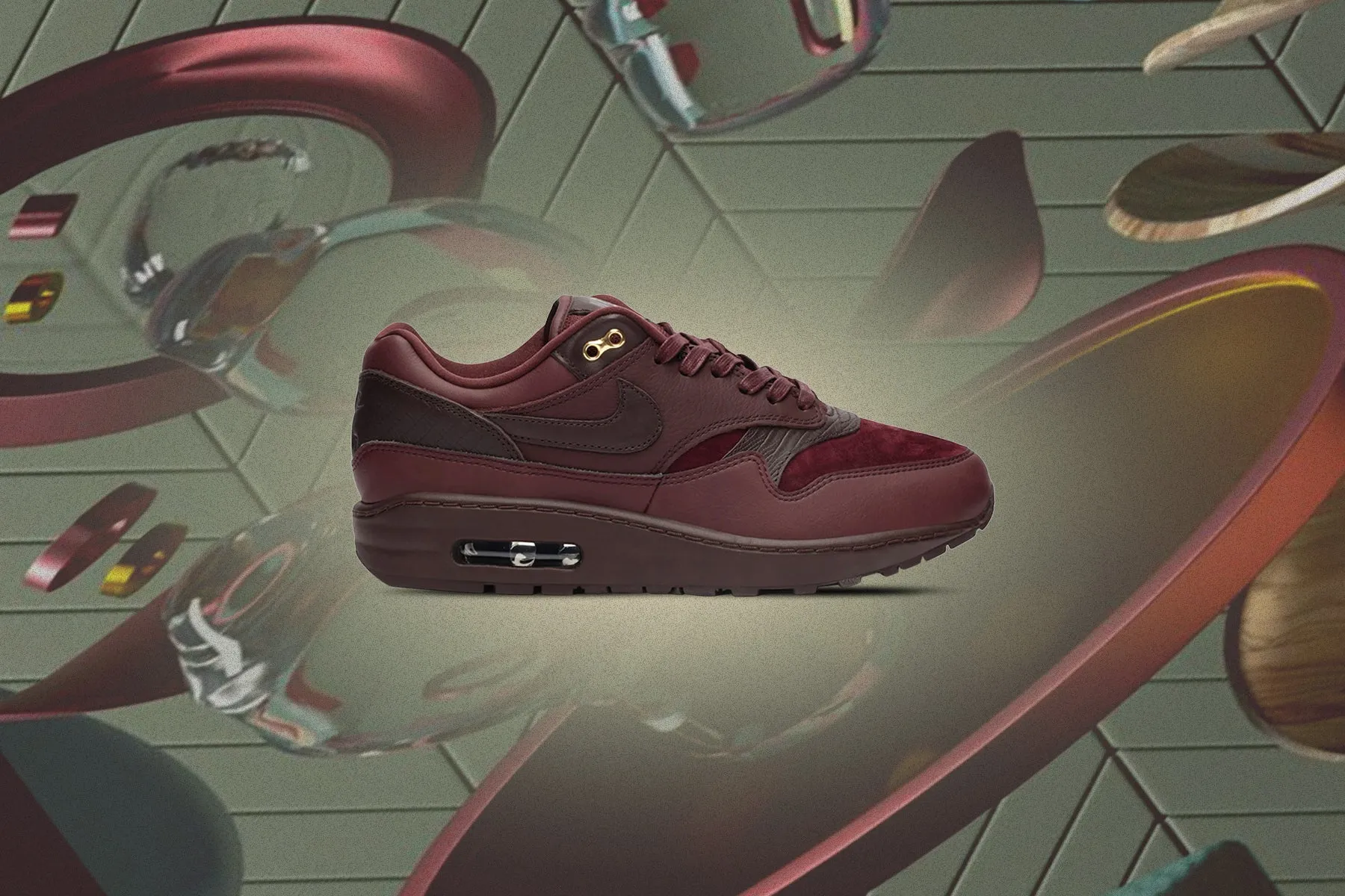 Women's Air Max 1 '87 'Burgundy Crush' - Burgundy Crush