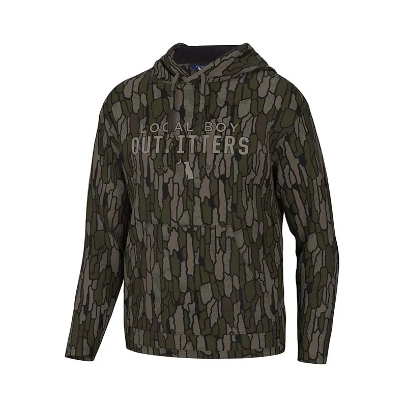 Youth Camo Poly Fleece Hoodie